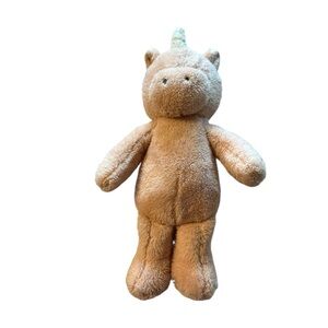 Cloud Island Tan Stuffed Unicorn